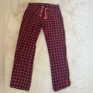 Old Navy Pink Plaid Pajama Pants Size Small